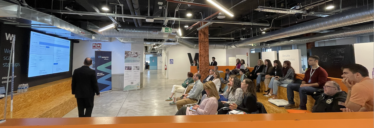 Panorámica del evento de V-Vision sobre realidad virtual aplicada a salud visual, celebrado en Madrid en 2024