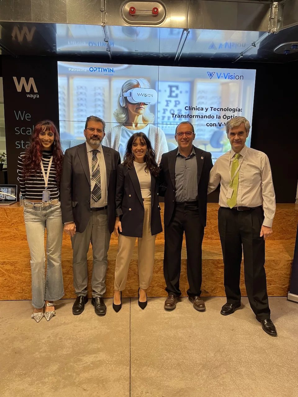 Ponentes del evento de V-Vision sobre realidad virtual en salud visual
